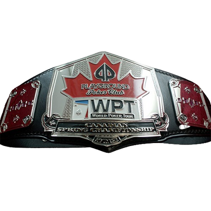 WPT Canadian Championship Poker Belt