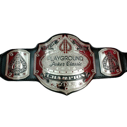 Poker Playground High Roller Championship Belt