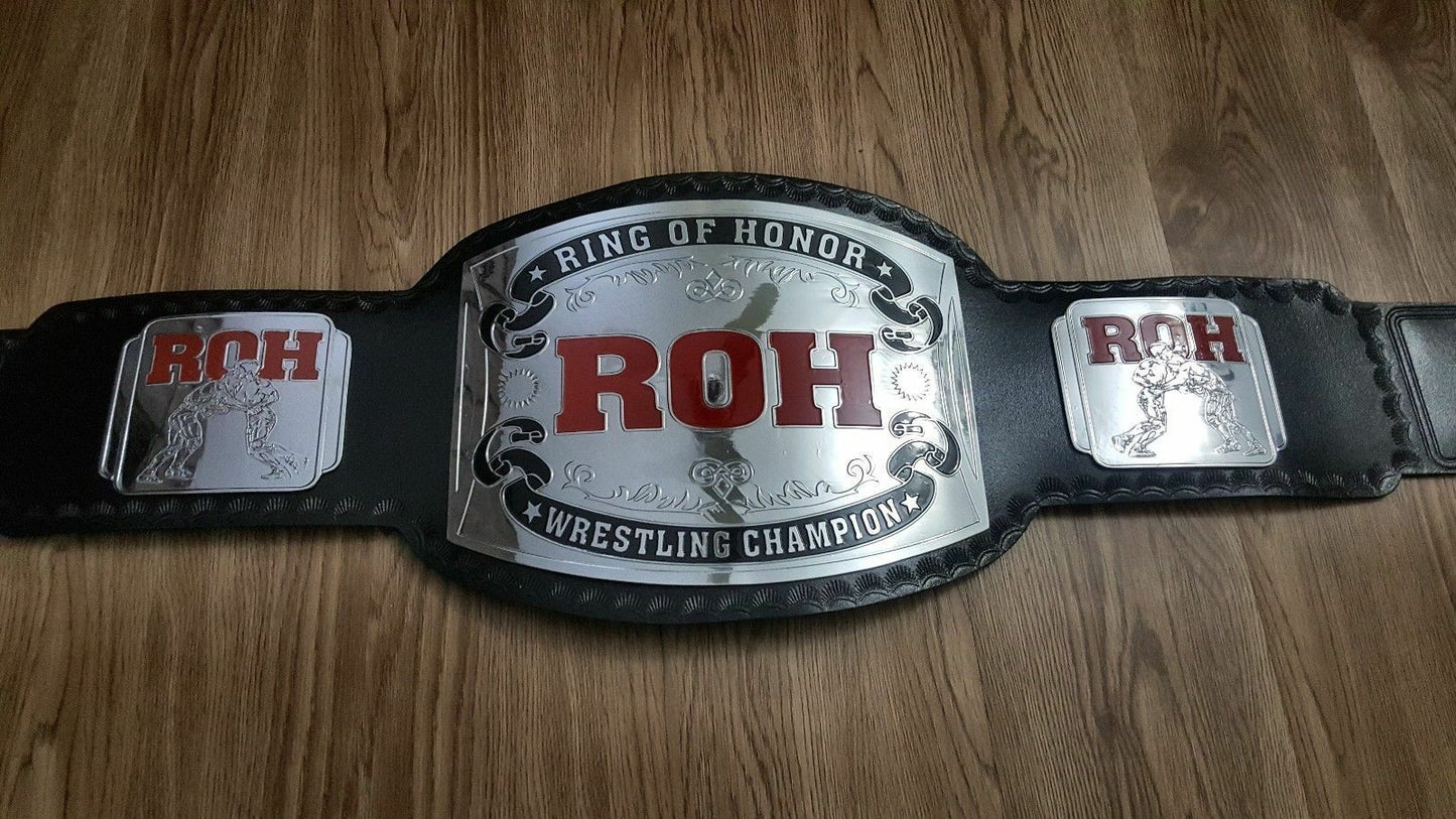 ROH Wrestling Championship Title Belt