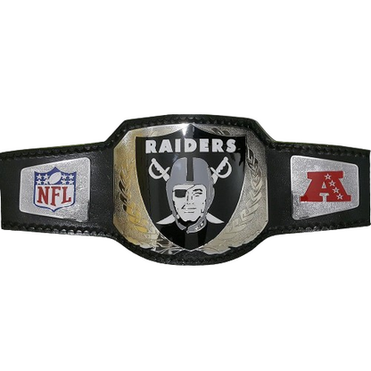Las Vegas Raiders NFL Championship Belt