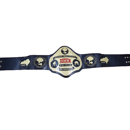 SMW Tag Team Replica Belt