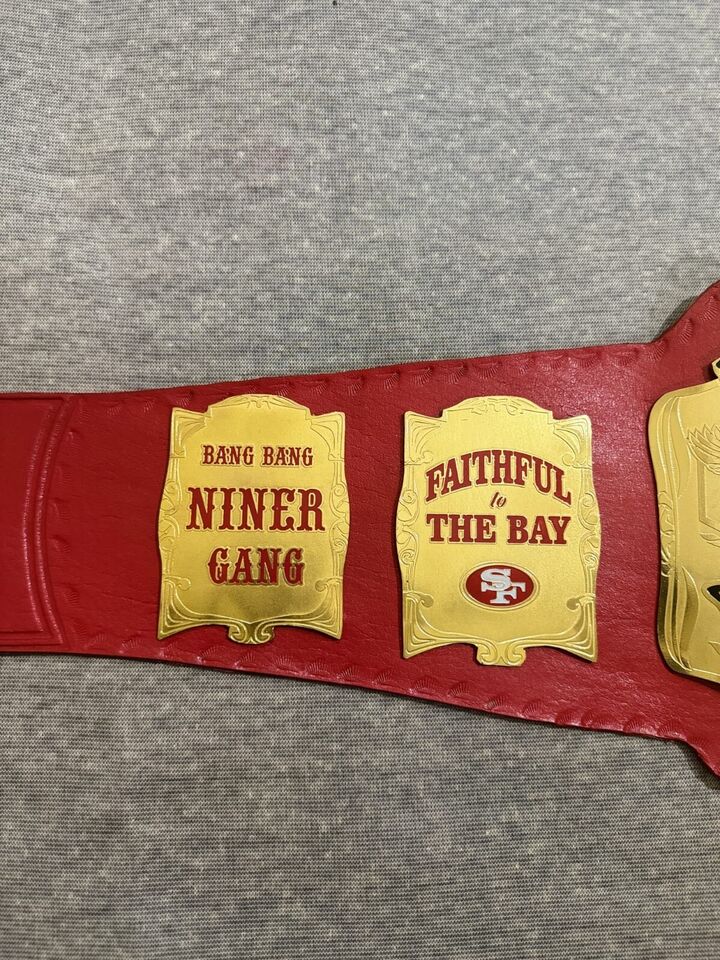 San Francisco 49ers Super Bowl Belt
