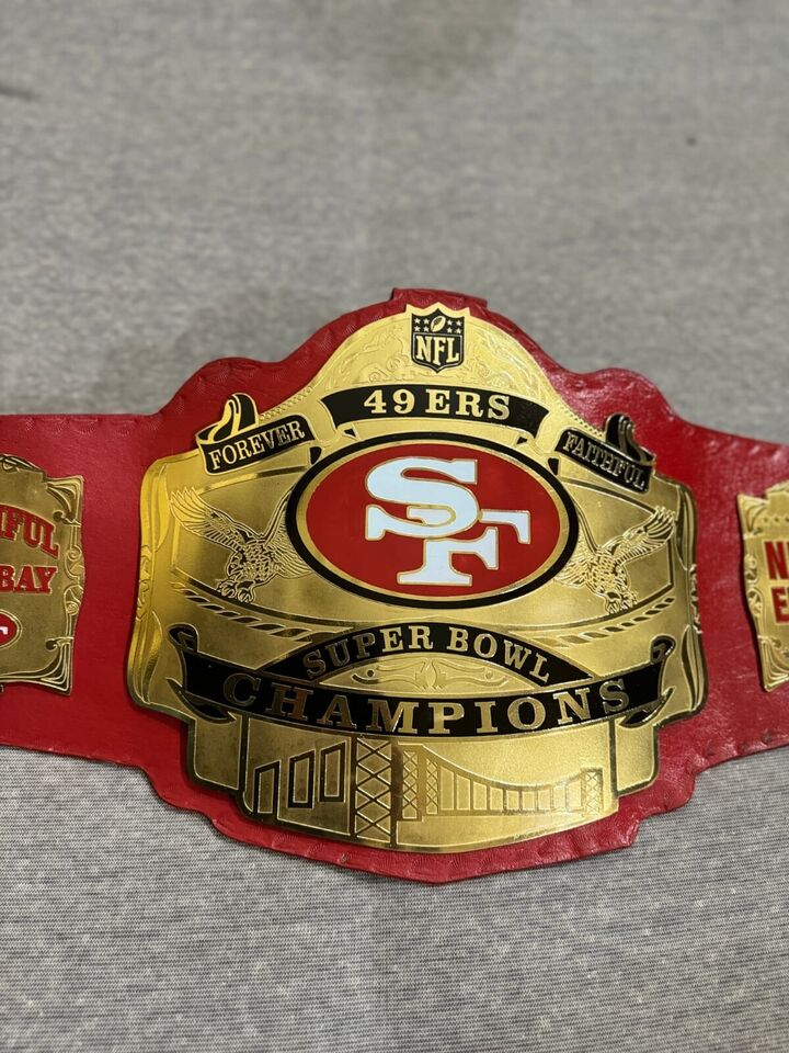 San Francisco 49ers Super Bowl Belt