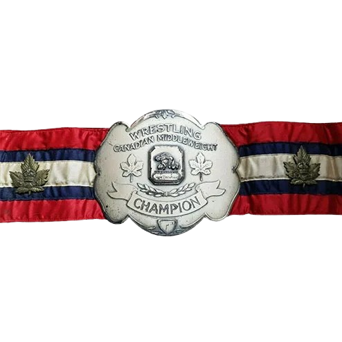 Canadian Middleweight Wrestling Belt