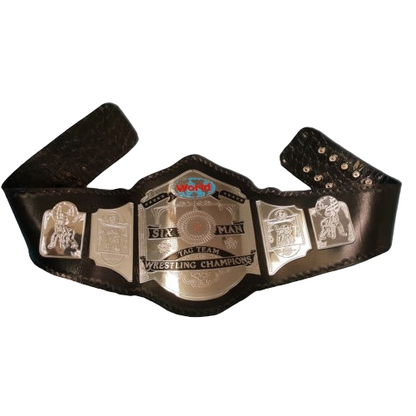 Six Man Tag Team Championship Belt