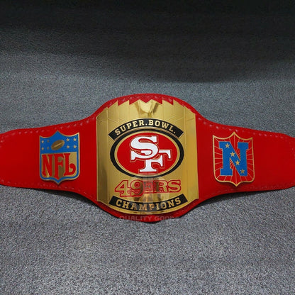 Super Bowl 49ers Championship Belt