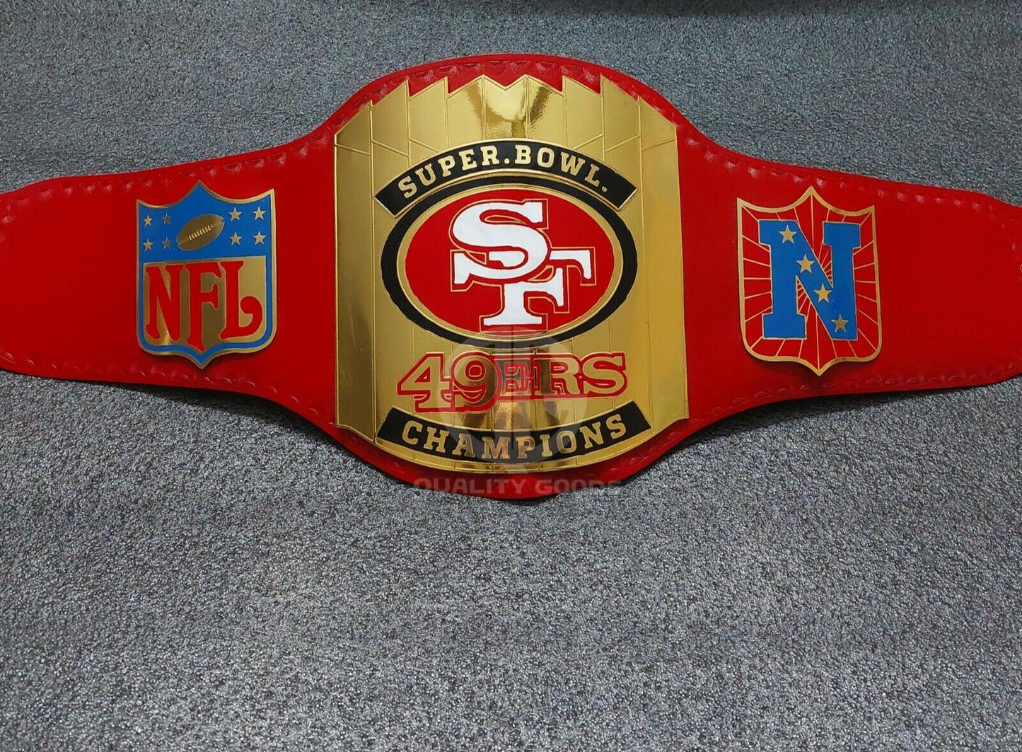 Super Bowl 49ers Championship Belt