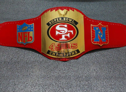 Super Bowl 49ers Championship Belt