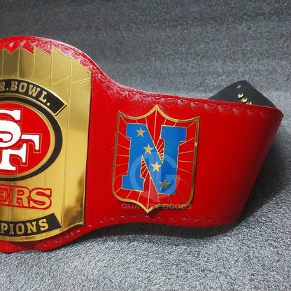 Super Bowl 49ers Championship Belt