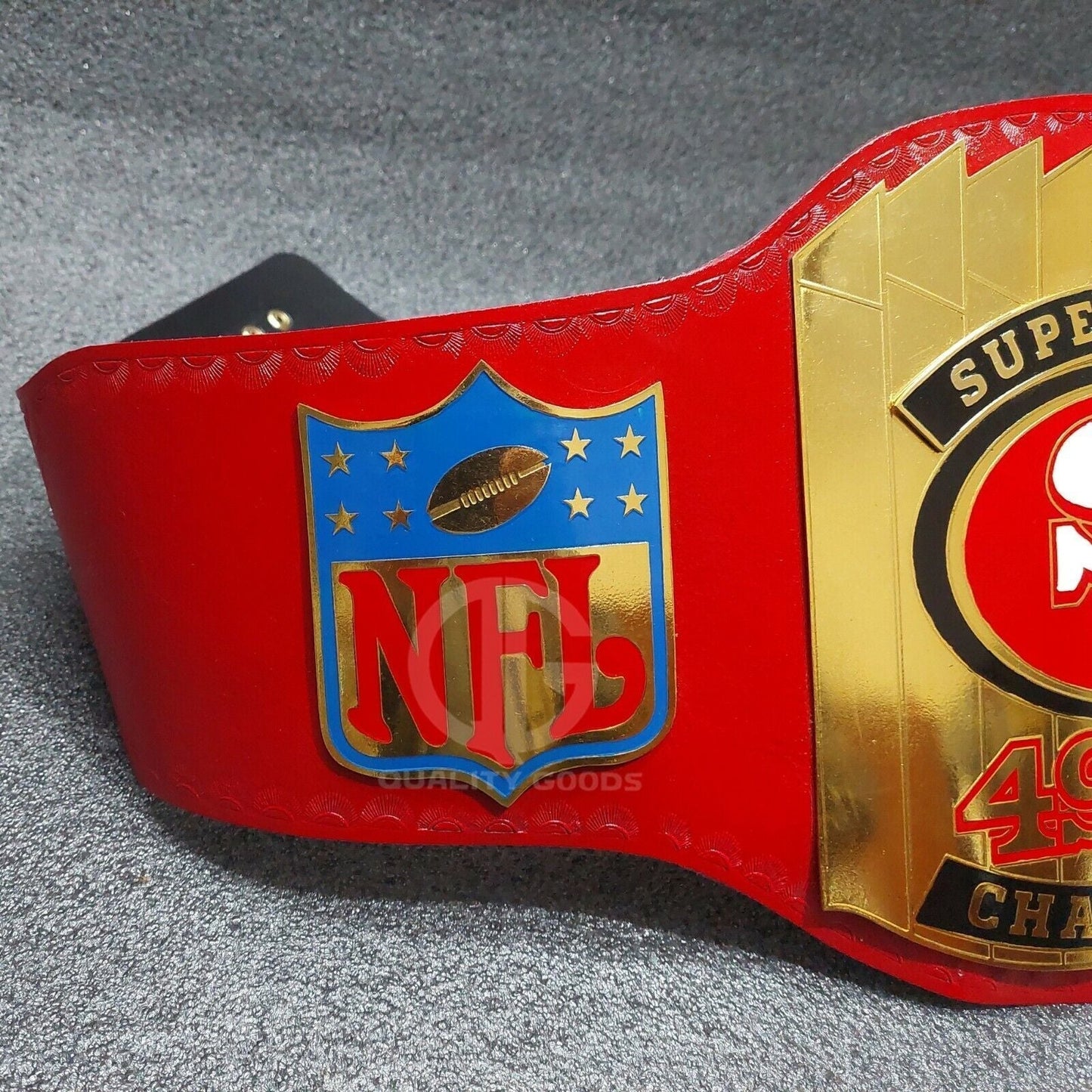 Super Bowl 49ers Championship Belt