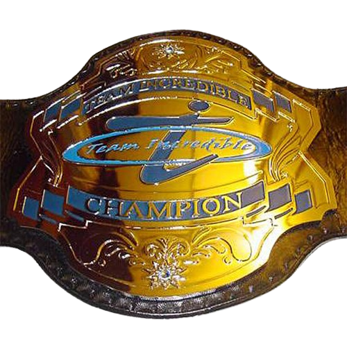 Team Incredible Custom Wrestling Belt