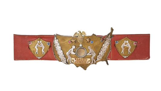 1963 WWF Championship Replica Belt