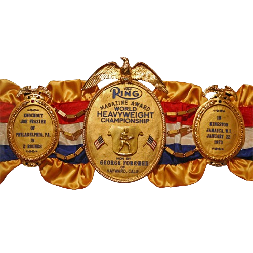 George Foreman Heavyweight Championship Belt