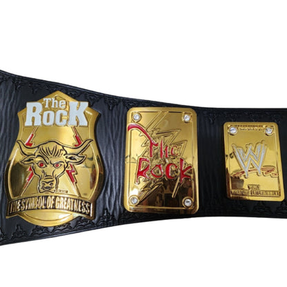 The Rock WWE Championship Belt