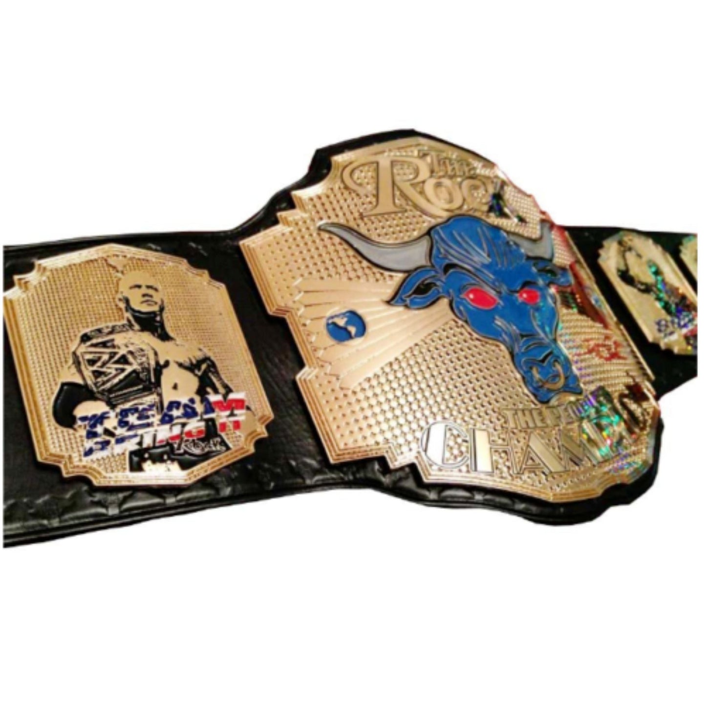 The Rock WWE Brahma Belt