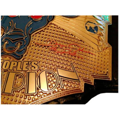 The Rock WWE Brahma Belt