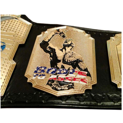 The Rock WWE Brahma Belt