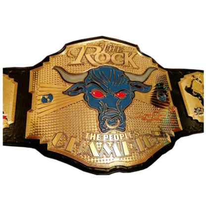 The Rock WWE Brahma Belt