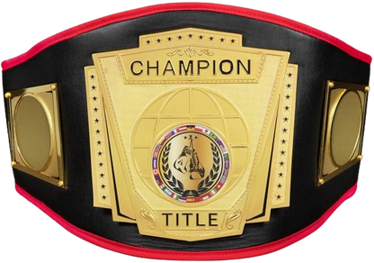 Force of One Boxing Championship Belt