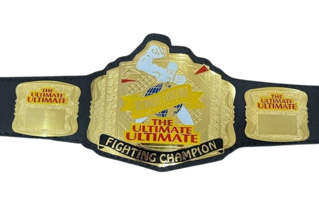 UFC Championship Brass Plate Belt