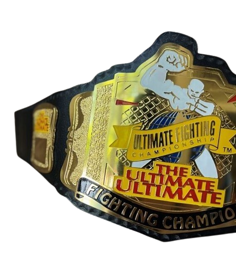 UFC Championship Brass Plate Belt