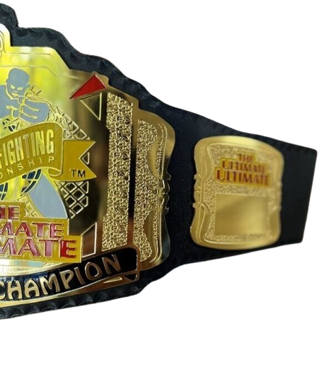 UFC Championship Brass Plate Belt