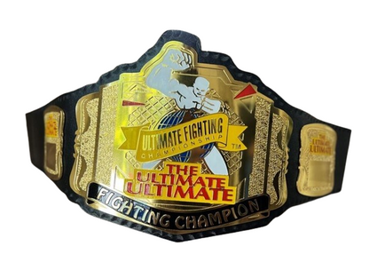 UFC Championship Brass Plate Belt