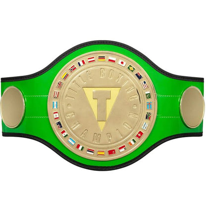 Green Title Boxing Championship Belt