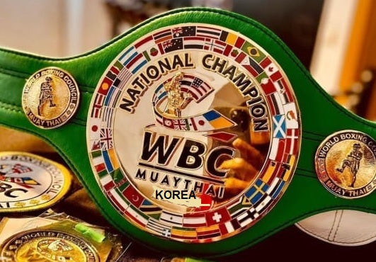 WBC Muay Thai Champion Belt