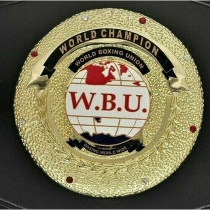 WBU Boxing Championship Leather Belt