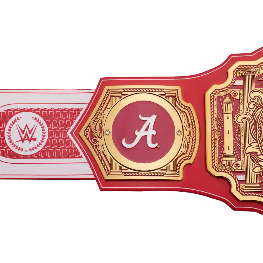 WWE Alabama Crimson Tide Championship Belt