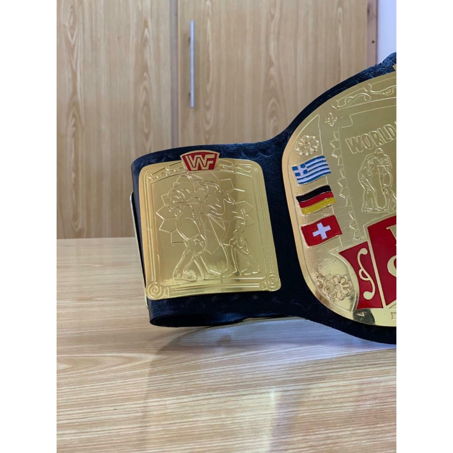 European Championship Wrestling Title Belt