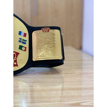 European Championship Wrestling Title Belt