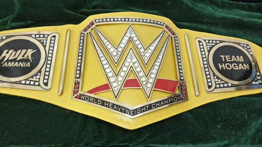 Hulk Hogan WWE Championship Belt