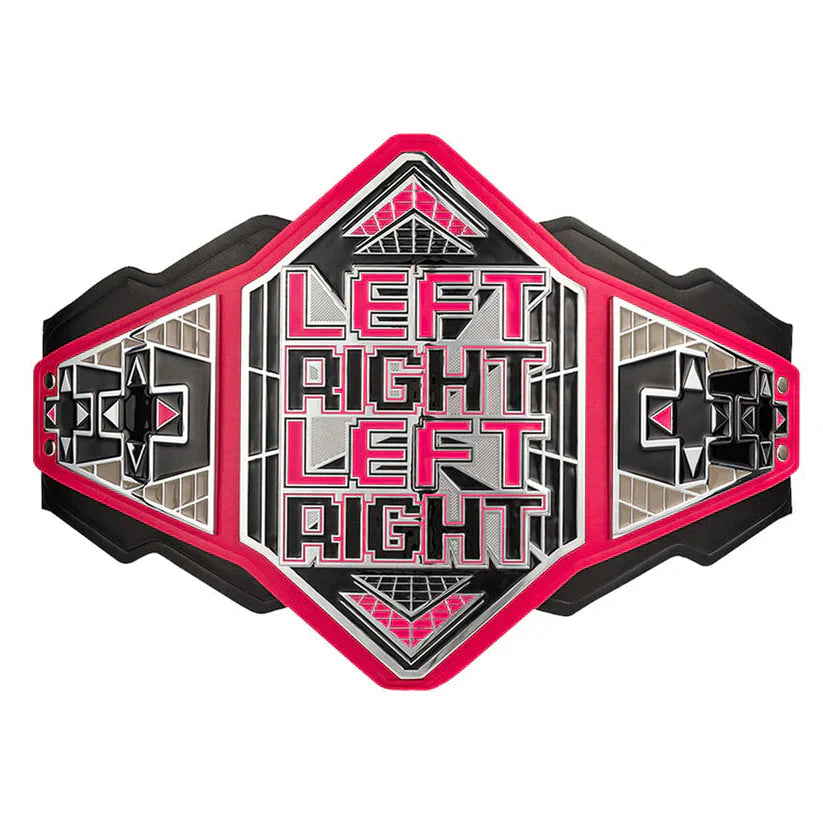 WWE LRLR Wrestling Championship Belt
