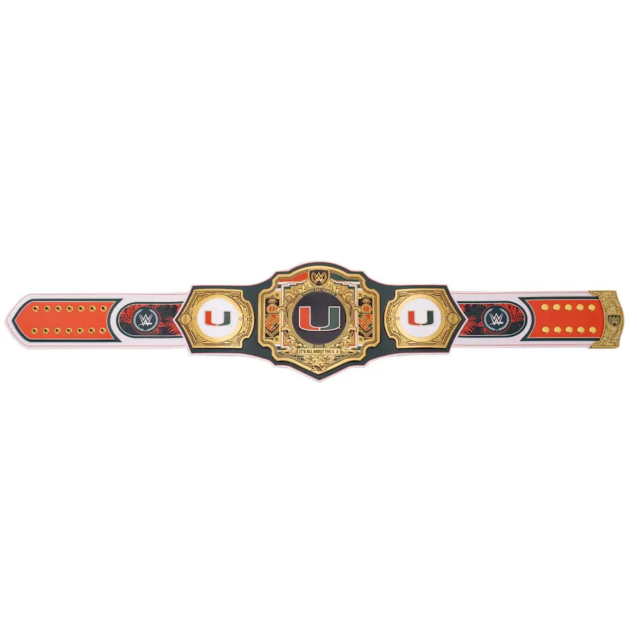 WWE Miami Hurricanes Championship Belt