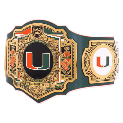 WWE Miami Hurricanes Championship Belt