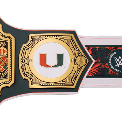 WWE Miami Hurricanes Championship Belt