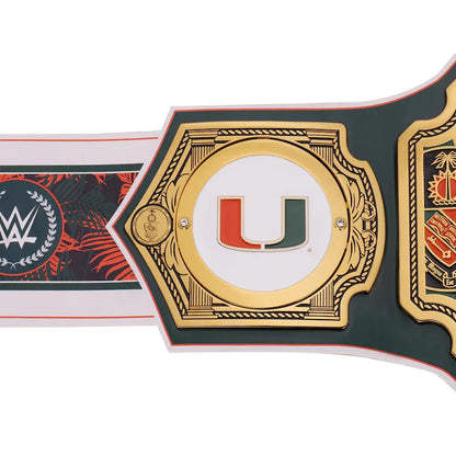WWE Miami Hurricanes Championship Belt