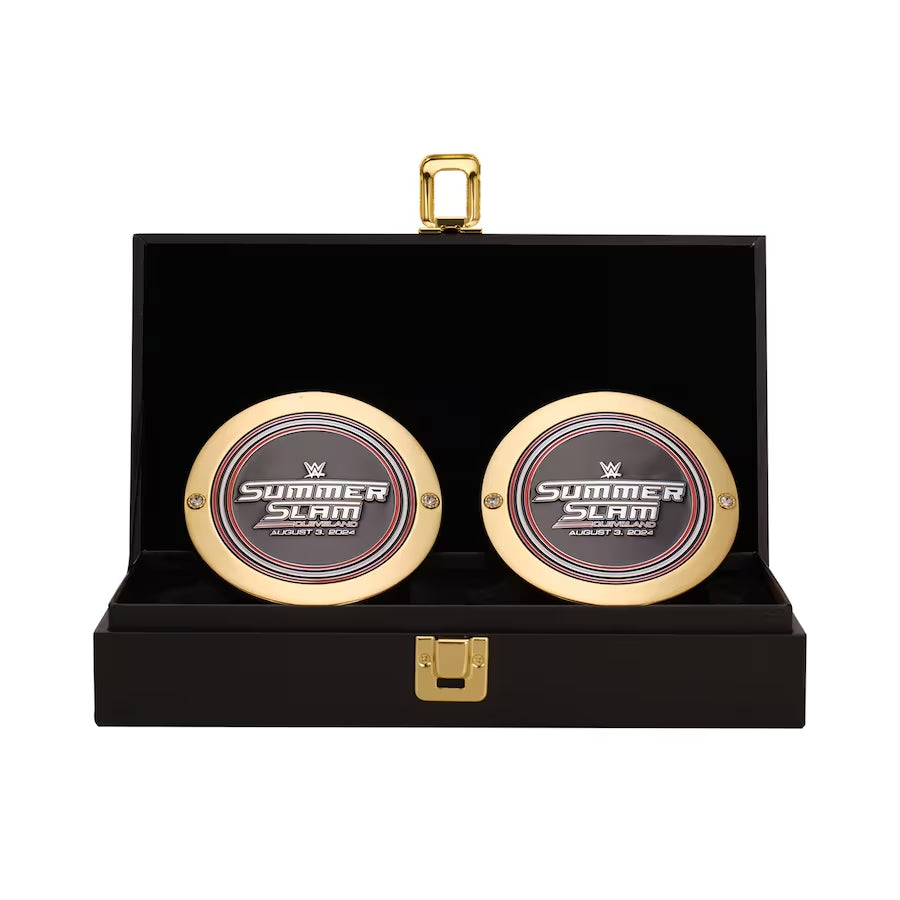 WWE SummerSlam 2024 Championship Plates