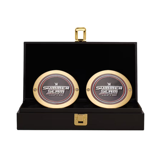 WWE SummerSlam 2024 Championship Plates