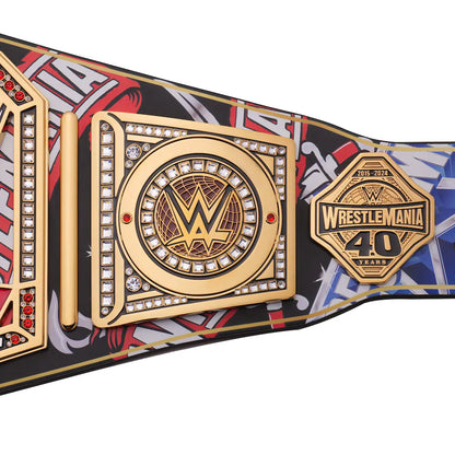 WWE WrestleMania 40th Replica Belt