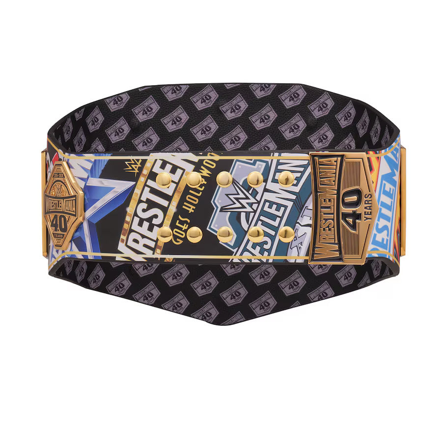 WWE WrestleMania 40th Replica Belt