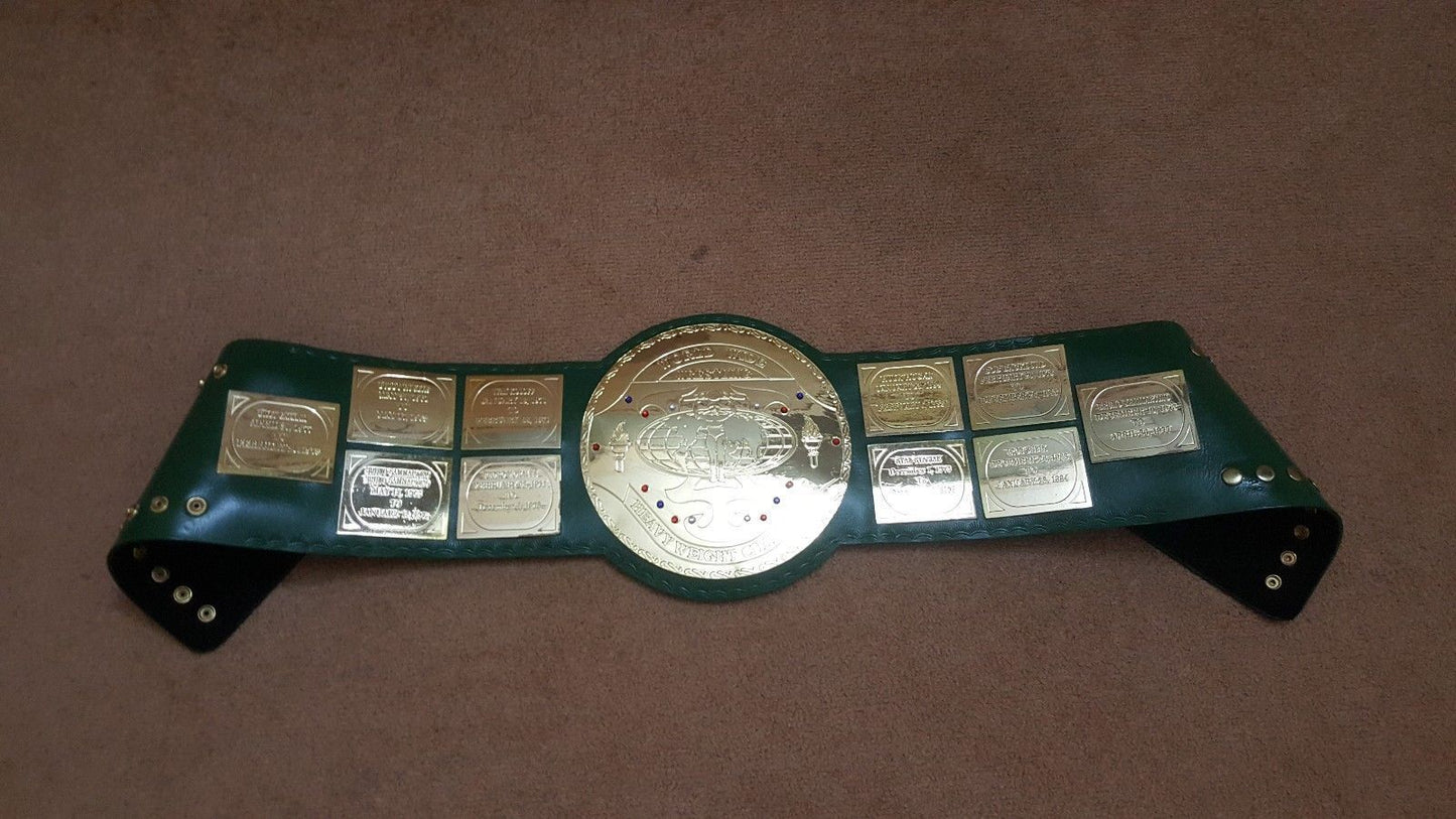 Big Green World Wide Wrestling Belt