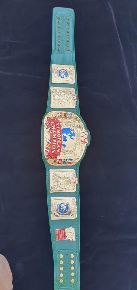 European Championship Wrestling Replica Belt