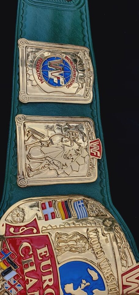 European Championship Wrestling Replica Belt