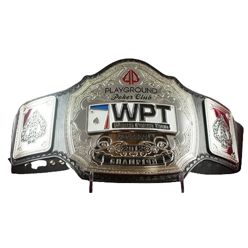 World Poker Tour Championship Belt
