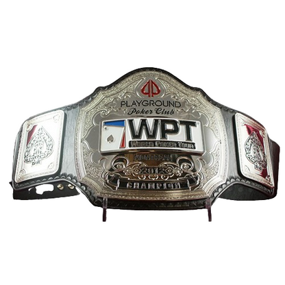 World Poker Tour Championship Belt