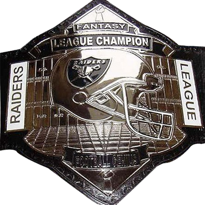 Raiders Fantasy Football Champion Belt