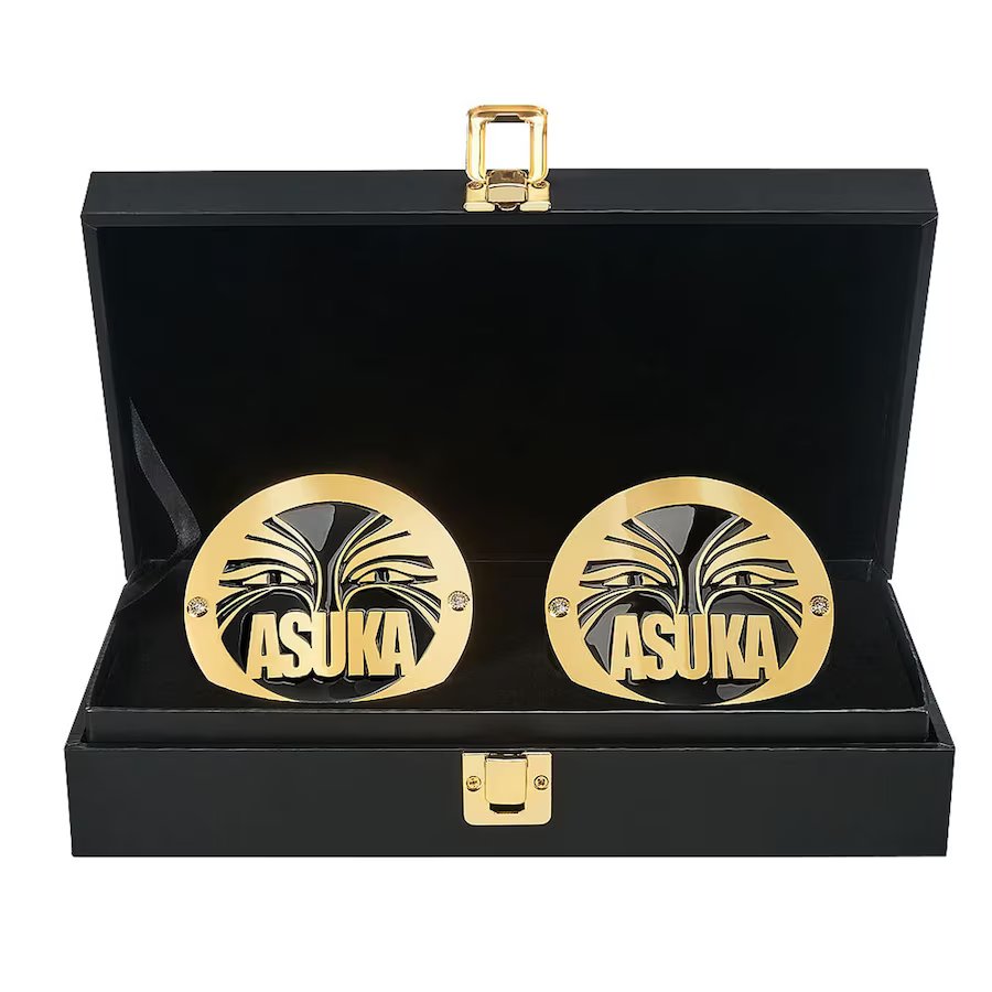 Asuka WWE Championship Side Plates